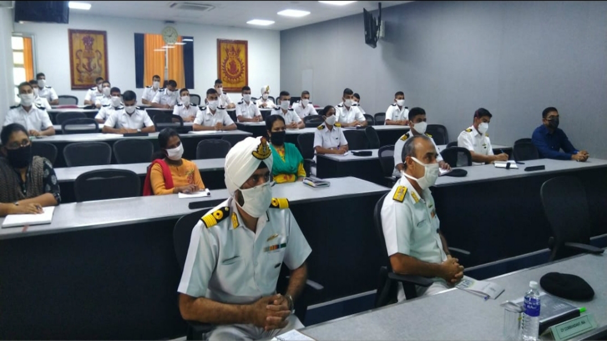 INS Valsura holds webinar on AI for data-driven navy