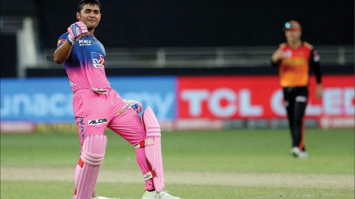 Tewatia and Parag’s late charge h﻿elps Royals defeat SunRisers