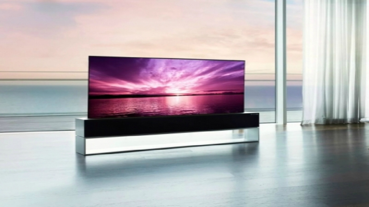 LG RELEASES WORLD’S 1ST ROLLABLE TV FOR RS 64 LAKH