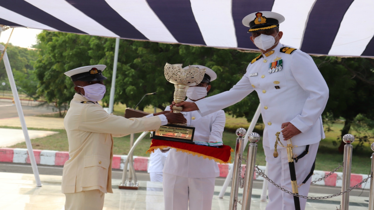 PASSING OUT PARADE, VALEDICTORY FUNCTION AT INS VALSURA