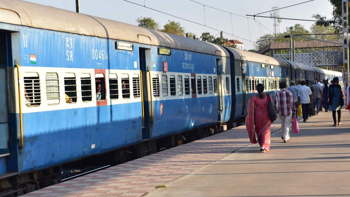 Watch: Man In Lehenga And Helmet Dances Hilariously At Busy Railway Station