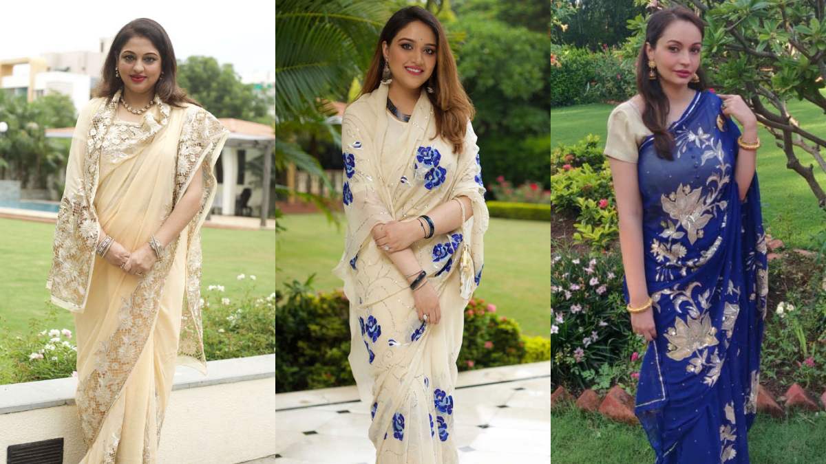 Chiffon sari: A fabric that defines Rajput women