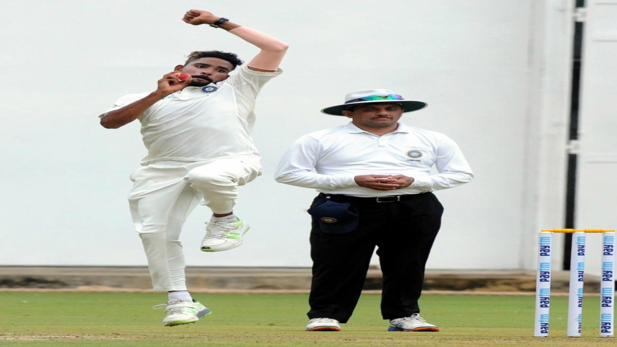 SPEEDSTER MOHAMMED SIRAJ BARGES INTO TEST SIDE, FINALLY