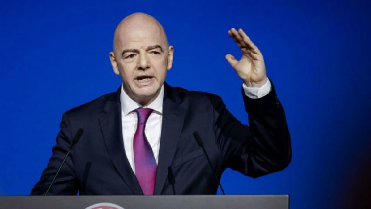 FIFA PRESIDENT INFANTINO TESTS POSITIVE FOR COVID-19