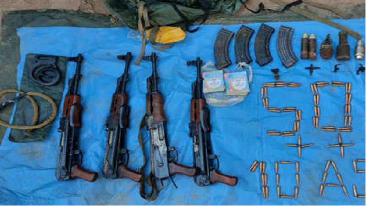 ARMS, AMMUNITION RECOVERED NEAR LOC IN KASHMIR’S POONCH DISTRICT