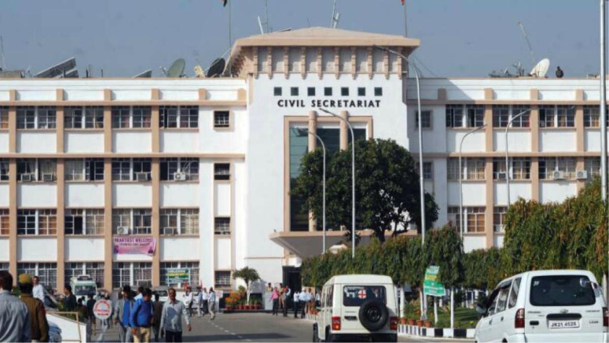 CIVIL SECRETARIAT, RAJ BHAVAN TO FUNCTION FROM JAMMU FROM TODAY