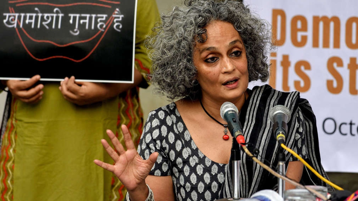 Not shocked over varsity withdrawing my book: Arundhati