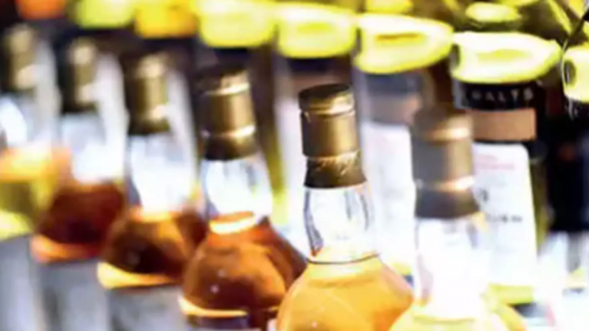 Liquor Found in Samastipur Office