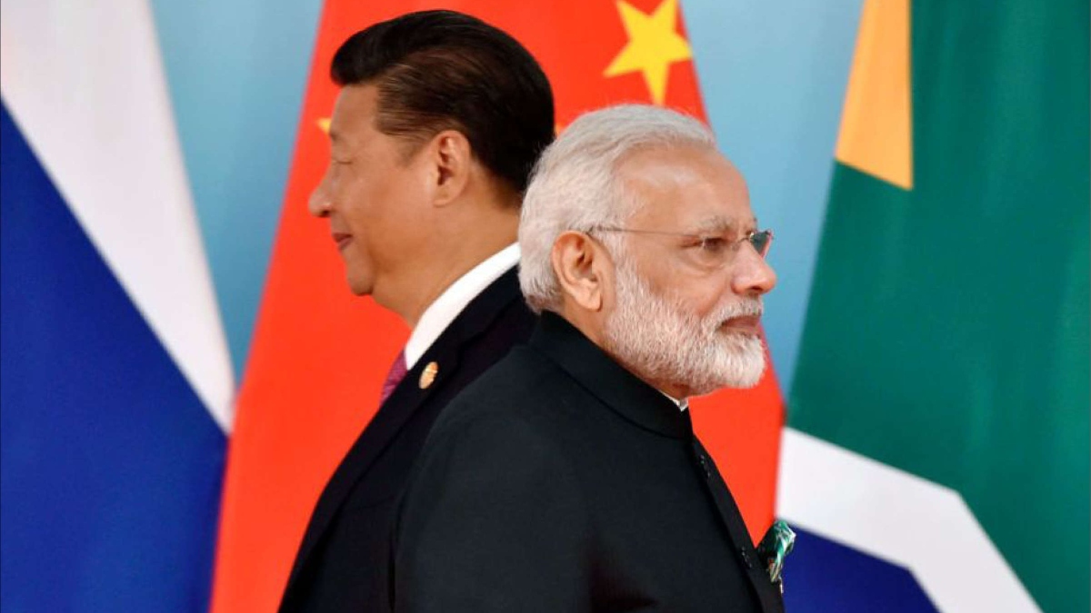 Modi and Xi Jinping