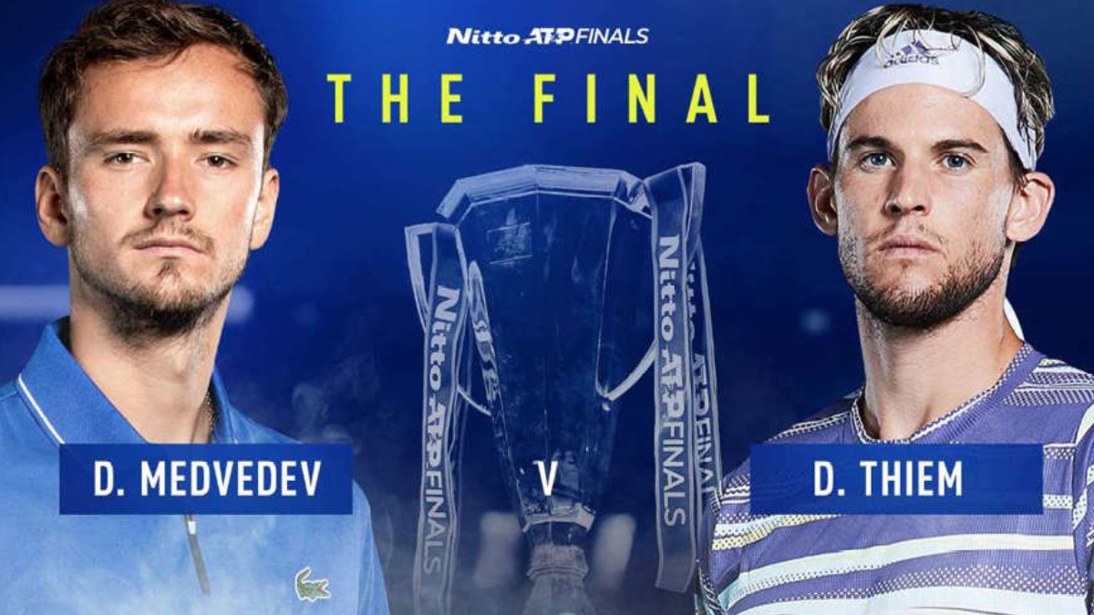 Medvedev to face Thiem for the title of ATP Finals