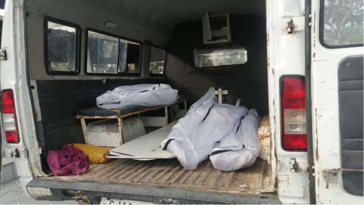 One ambulance, many bodies in Gujarat