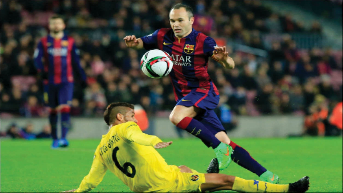 PLAYING FOR BARCA ISN’T JUST PLAYING A FOOTBALL MATCH: INIESTA