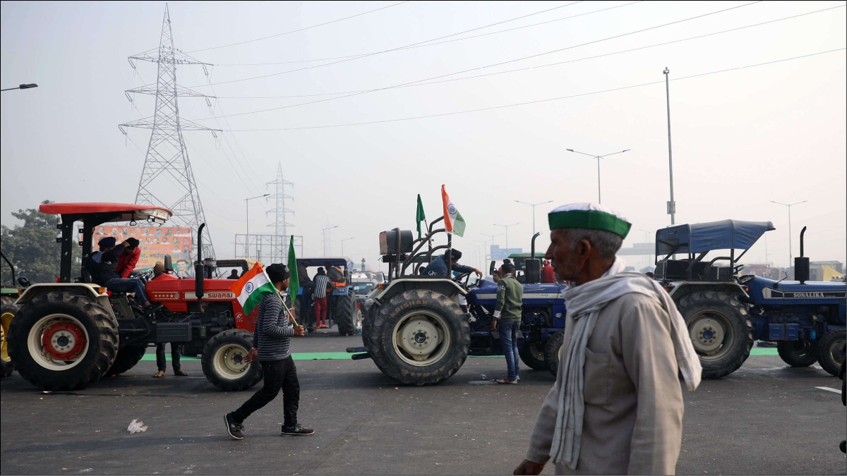 FARMERS GET THE GO-AHEAD FOR R-DAY TRACTOR PARADE IN DELHI