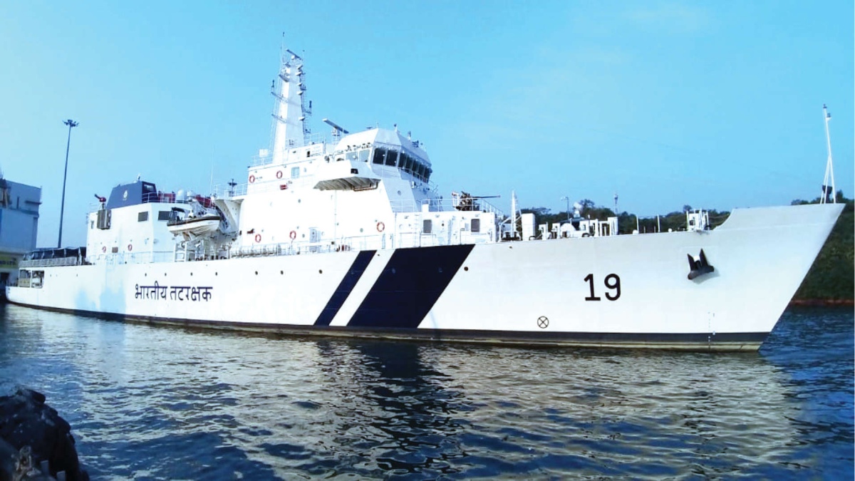 INDIAN COAST GUARD GETS TWO NEW INDIGENOUSLY-BUILT SHIPS IN ONE WEEK