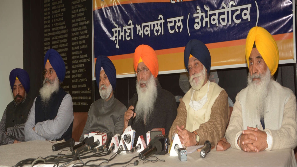 MY PARTY WON’T ALLY WITH BJP, CONGRESS OR BADALS: SUKHDEV DHINDSA