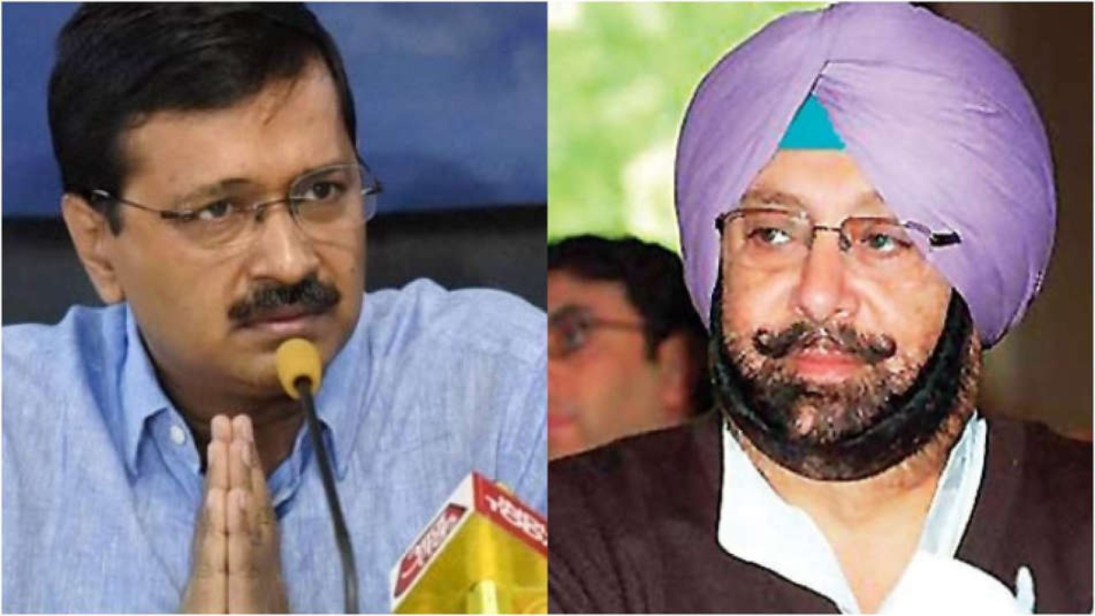 WAR OF WORDS BETWEEN CAPTAIN AND KEJRIWAL, SAD TOO TARGETS DELHI CM