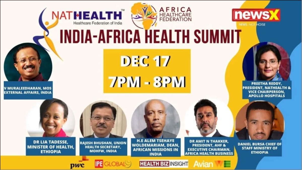 NATHEALTH, AFRICA HEALTHCARE FEDERATION HOLD FIRST INDIA-AFRICA HEALTH SUMMIT