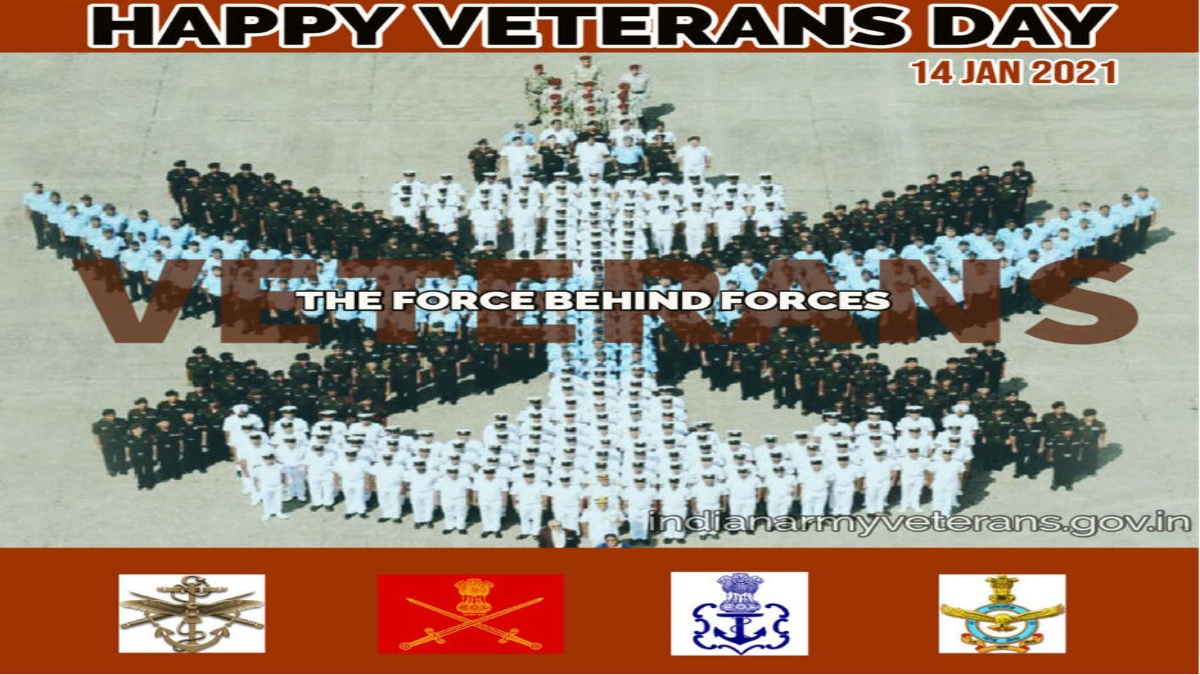 INDIAN ARMED FORCES CELEBRATING VETERAN’S DAY TODAY