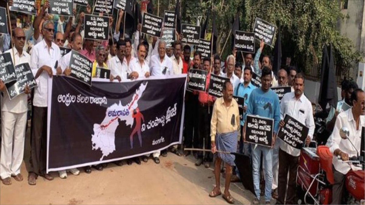 FARMERS’ AMARAVATI PROTEST IS 400 DAYS OLD NOW