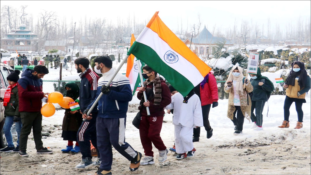 Republic Day celebrations held in J&K amid tight security