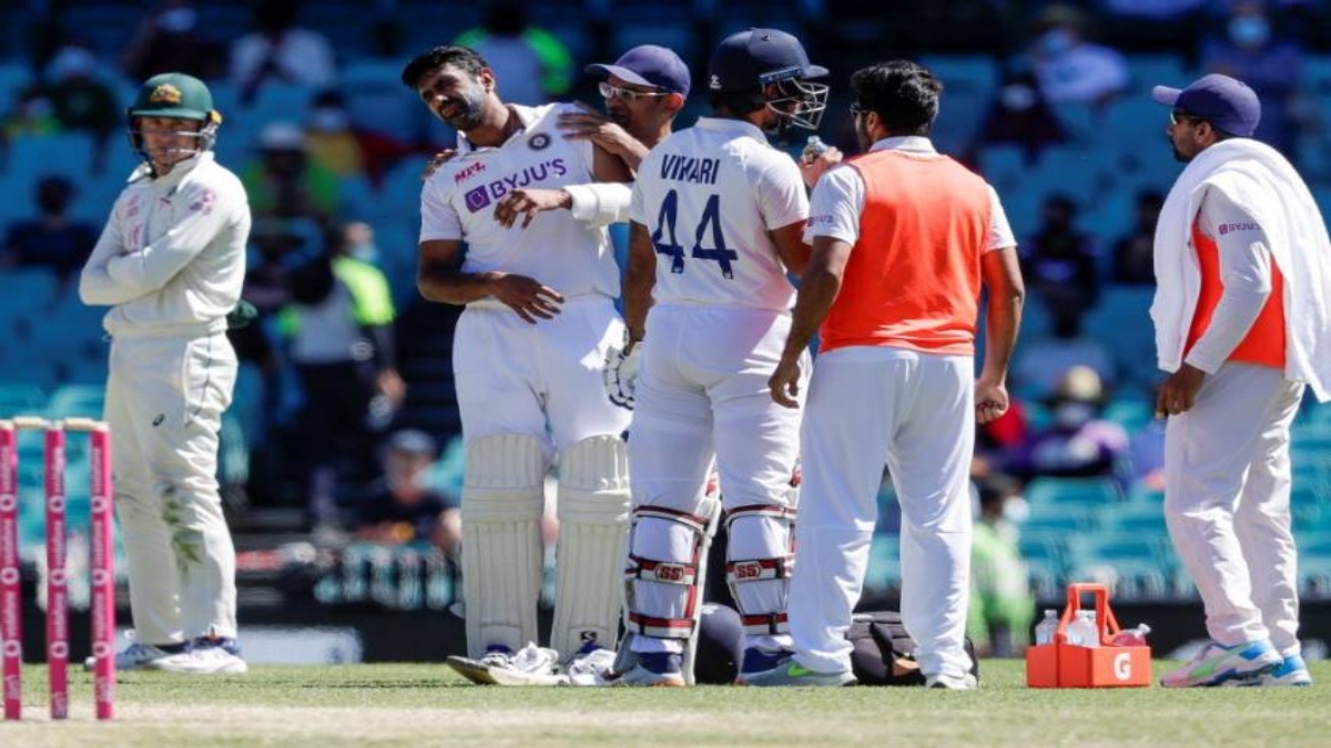 VIHARI, ASHWIN BATTLE IT OUT AS INDIA DRAW 3RD TEST DOWN UNDER