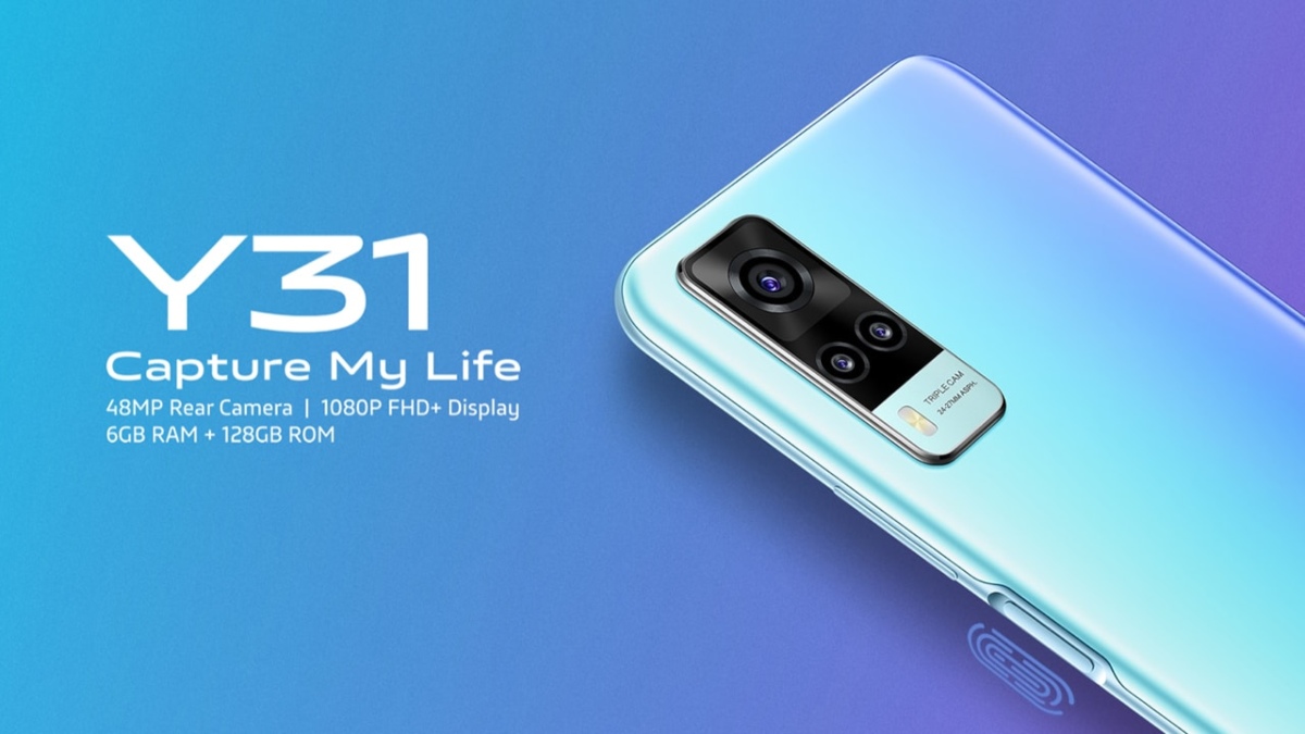 VIVO Y31 WITH 48MP AI TRIPLE CAMERA LAUNCHED AT RS 16,490