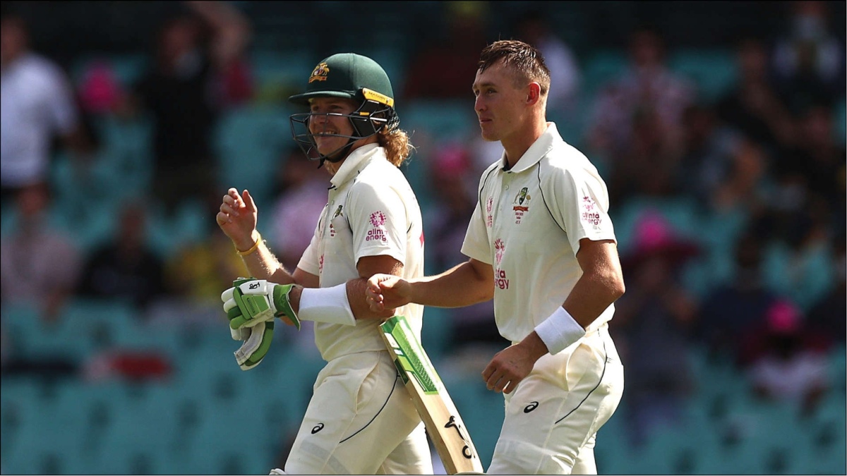 LABUSCHAGNE, PUCOVSKI STEER AUSSIES AHEAD