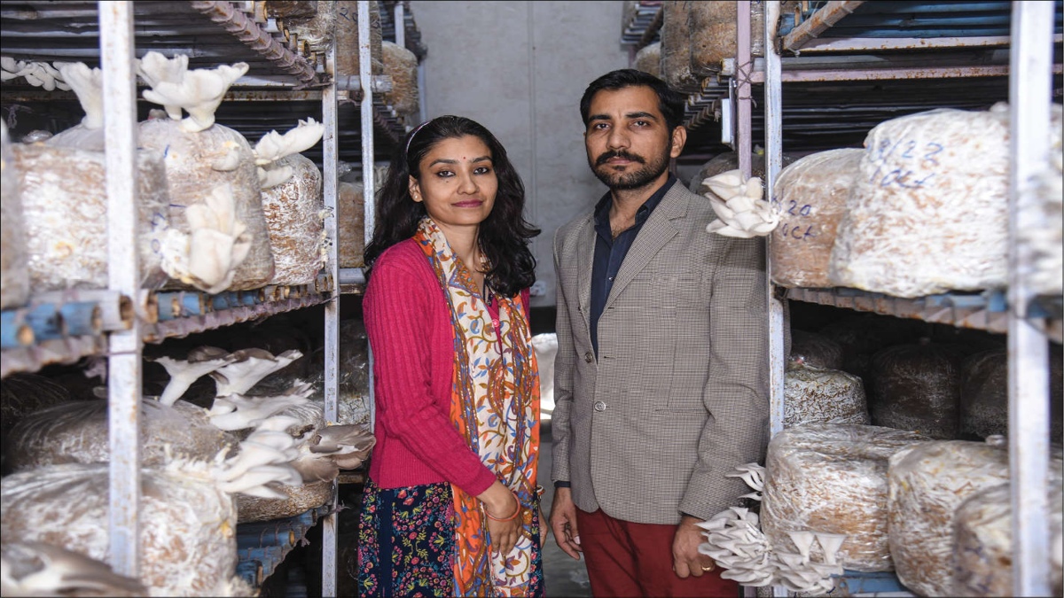 MUSHROOMING OF A CAUSE: PREETI RATHORE & MAANVEER SHEKHAWAT