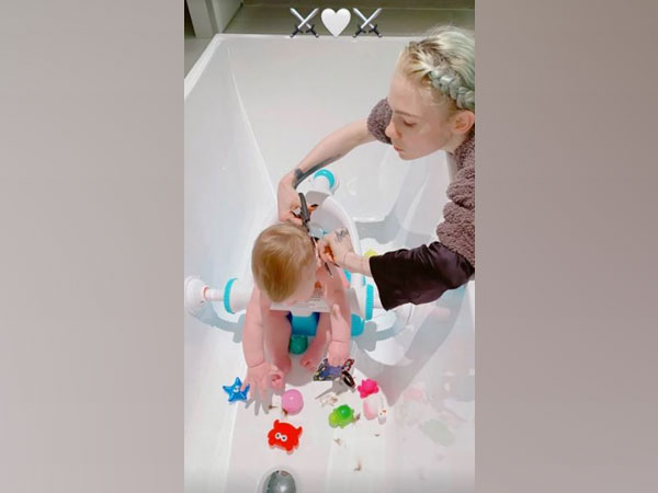 Grimes gives 8-month-old son X AE A-Xii a ‘viking’-inspired haircut