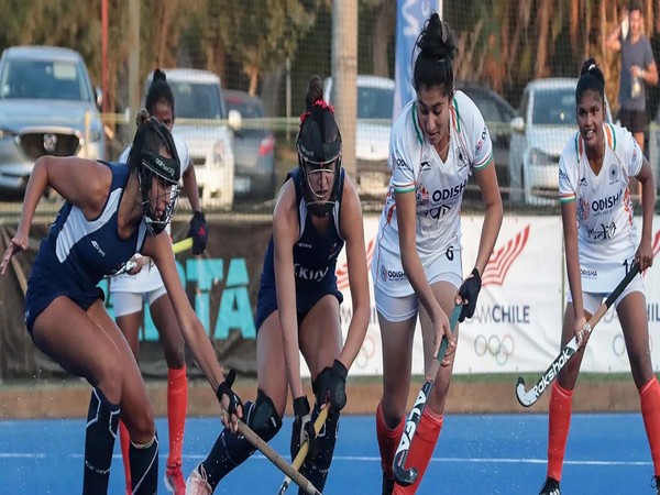 Indian junior women’s hockey team hold Chile senior women’s team to 2-2 draw