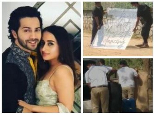 Here’s what cameras spotted outside Varun Dhawan, Natasha Dalal’s wedding venue!