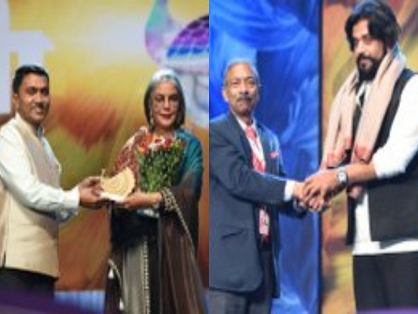 IFFI felicitates Zeenat Aman, Ravi Kishan at closing ceremony