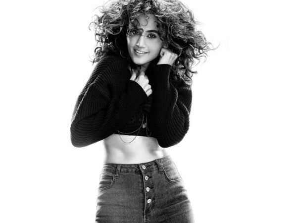 Taapsee Pannu flaunts toned abs in latest monochrome picture