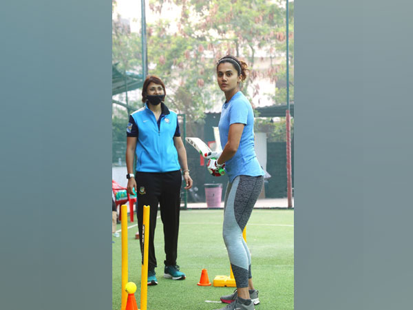 Taapsee Pannu starts training for Mithali Raj’s biopic ‘Shabaash Mithu’