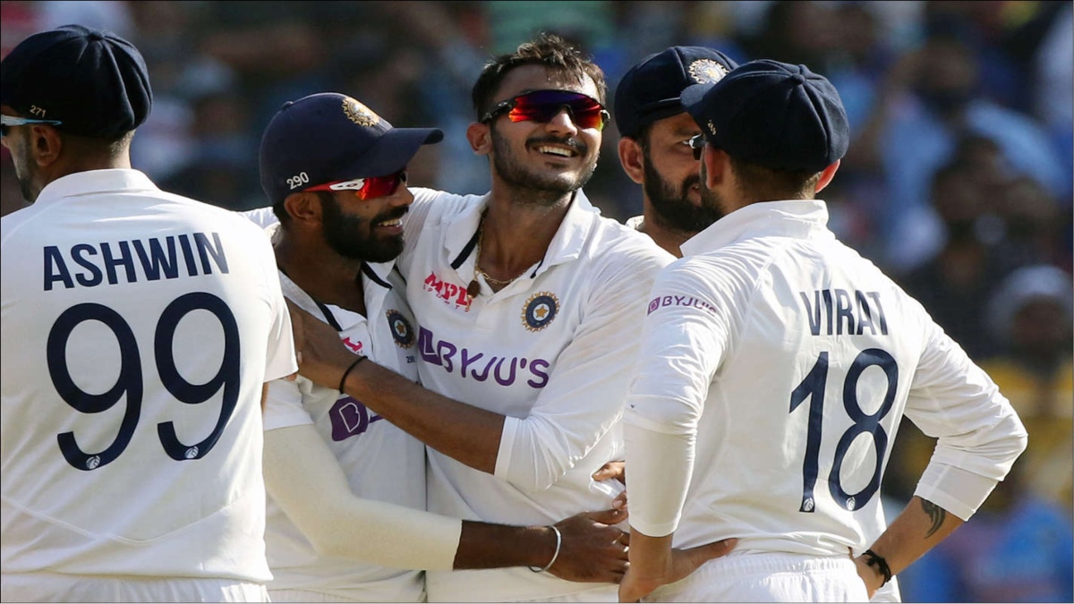 Axar, Ashwin bundle England out for 112