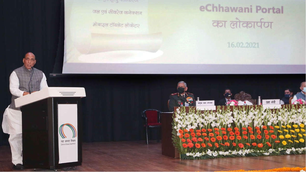 RAJNATH SINGH LAUNCHES E-CHHAWANI PORTAL AND MOBILE APP