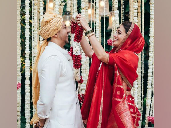 Dia Mirza shares stunning pictures from her wedding with Vaibhav Rekhi