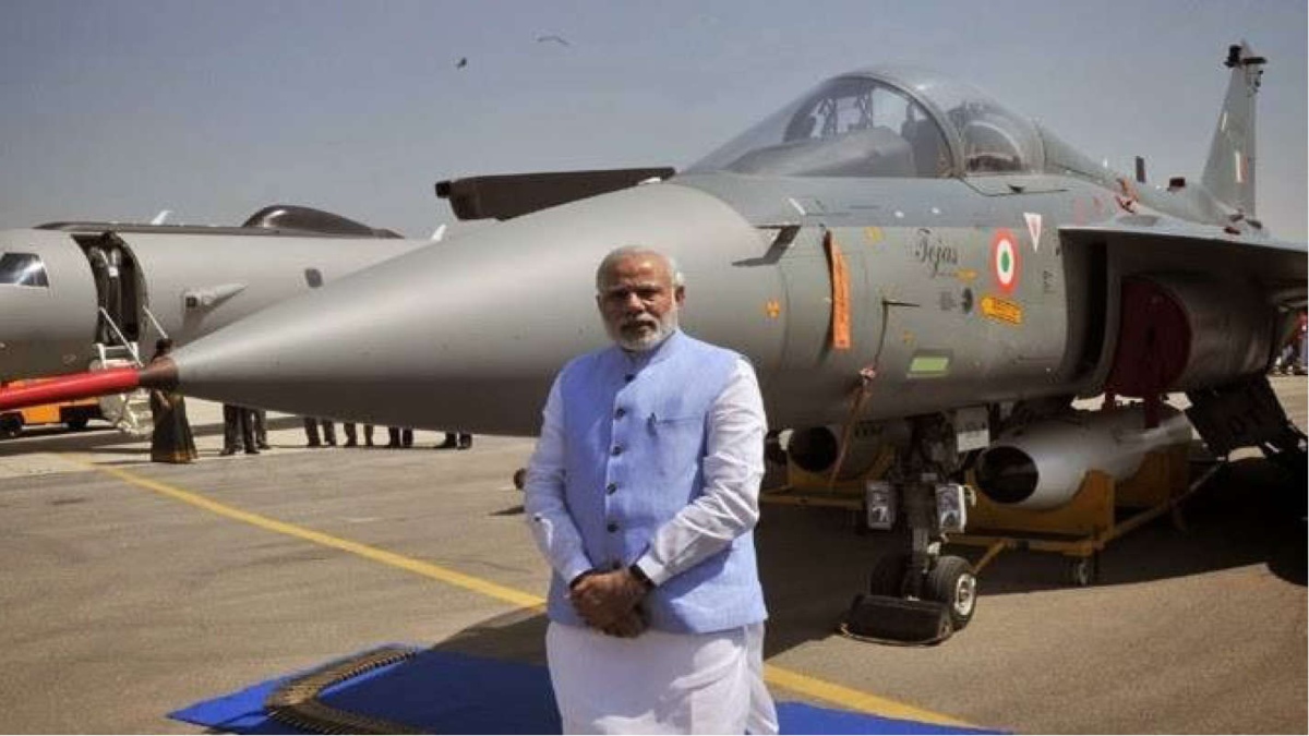 GOVT REVIVED TEJAS PROJECT DUMPED BY PREDECESSOR: PM MODI