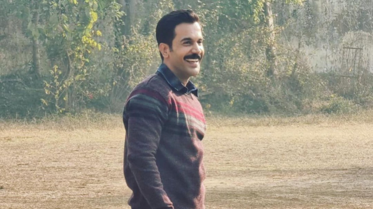 RAJKUMMAR RAO ENJOYS A GAME OF CRICKET ON SETS OF ‘BADHAAI DO’