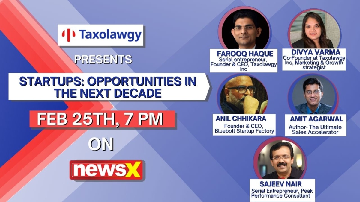 ‘Startups: Opportunities in the next decade’: Taxolawgy explores new age entrepreneurship