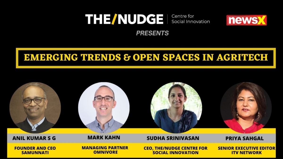 ‘Emerging Trends & Open Spaces in Agritech’: The/Nudge Centre for Social Innovation presents riveting discussion on farmer-centric innovation