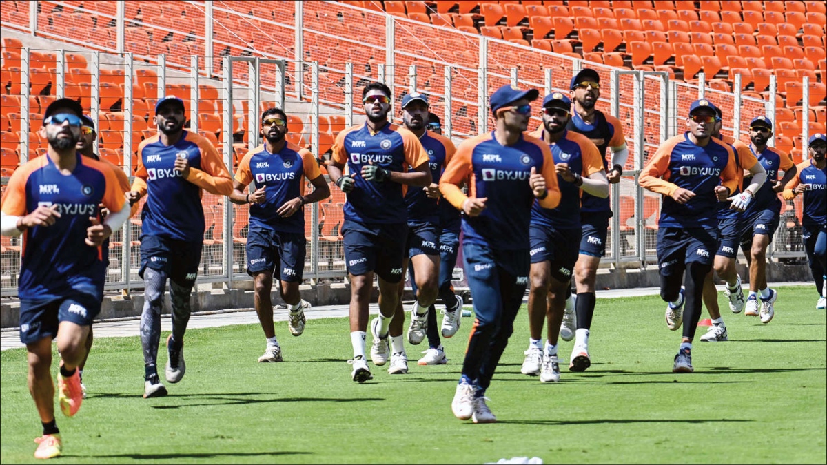 Virat and boys train hard for Motera Test, Rohit says wicket will help spinners