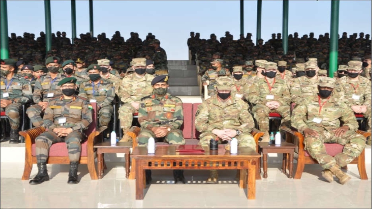 ﻿INDIA-US JOINT TRAINING EXERCISE YUDH ABHYAS COMMENCES AT MAHAJAN FIELD FIRING  RANGES