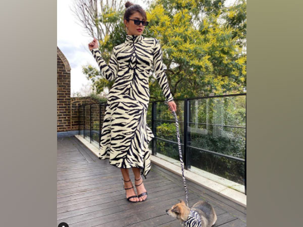 Priyanka Chopra turns ‘white tiger,’ her dog Diana turns ‘her cub’