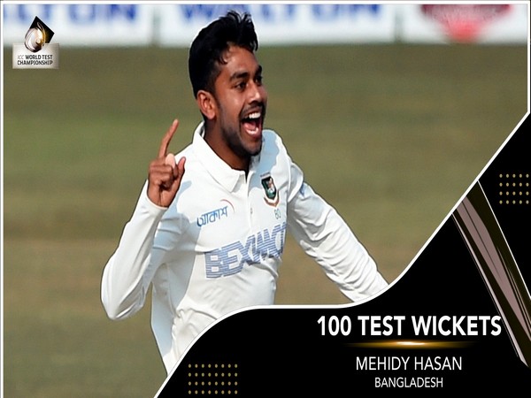 Mehidy Hasan Miraz becomes fastest Bangladesh bowler to scalp 100 Test wickets