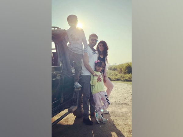 Ayushmann Khurrana enjoys jungle safari with family at Kaziranga National Park