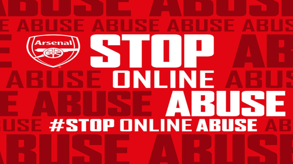 Arsenal kicks off the new #StopOnlineAbuse campaign