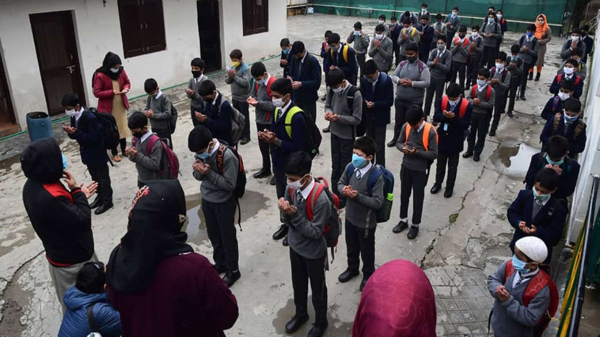 PRIMARY LEVEL SCHOOLS REOPENED AMID A SHARP RISE IN COVID-19 CASES IN KASHMIR