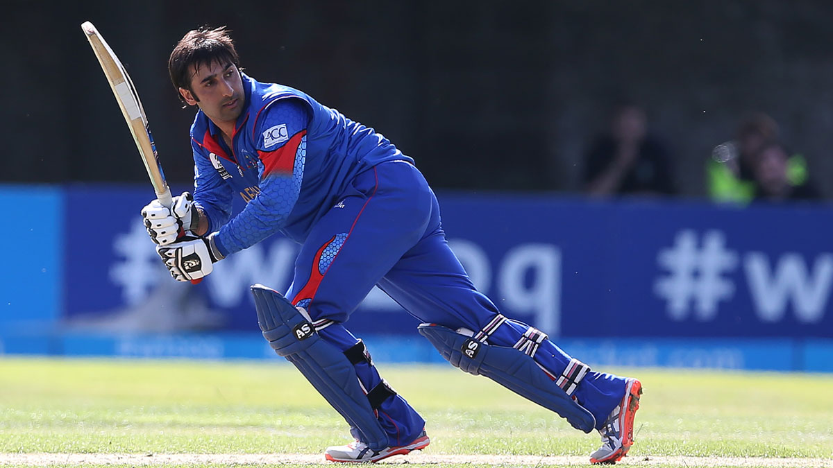 ASGHAR BECOMES 1ST AFGHAN BATSMAN TO HIT 150 IN A TEST