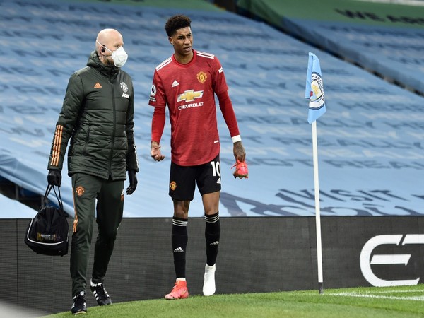 Marcus Rashford to undergo scans on ankle after win at City